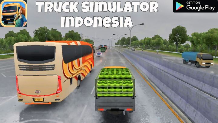 Truck Simulator Indonesia Android Gameplay