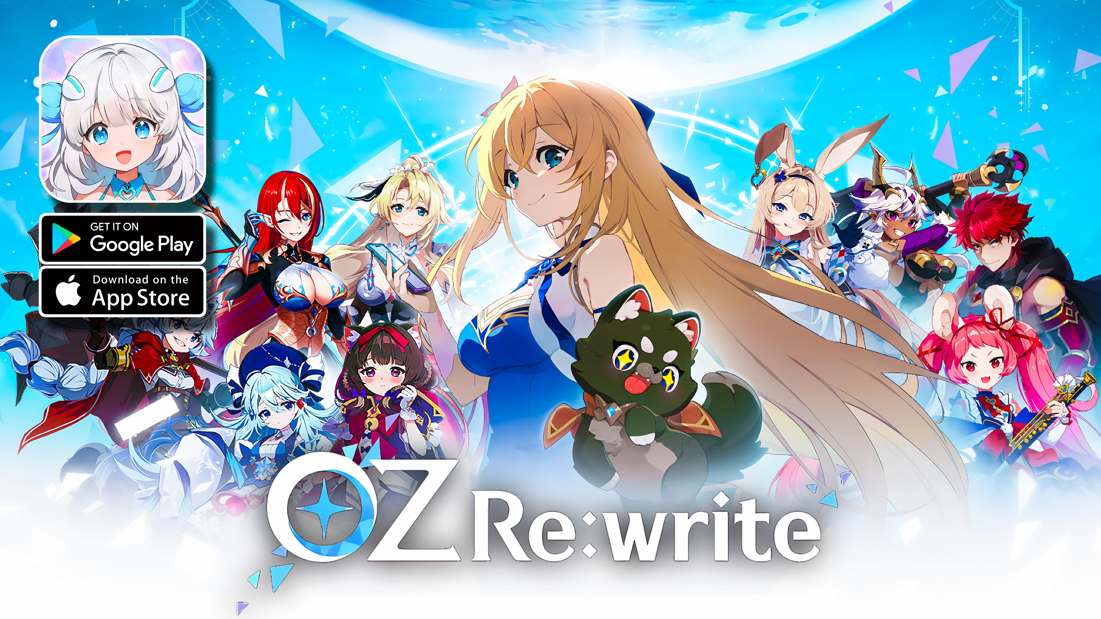 新作动画 RPG《OZ Re:write》日本上市日期确定-Kuyo_一款免费加速的专业日韩手游盒子