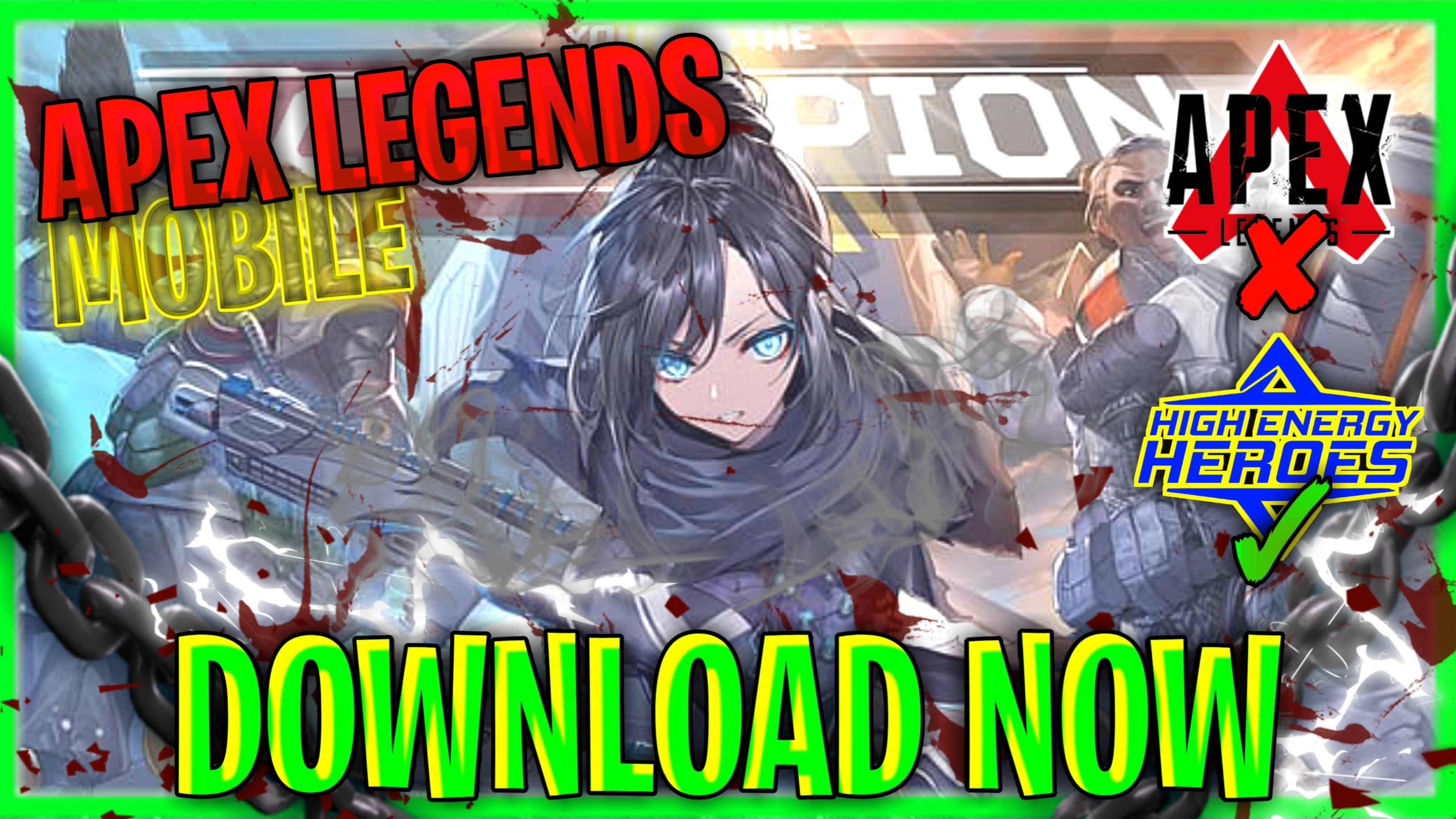 APEX LEGENDS M CHINA - HIGH ENERGY HEROES