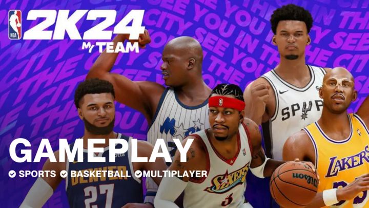 Create your own team in this realistic basketball game | Gameplay - NBA 2K24 MyTEAM