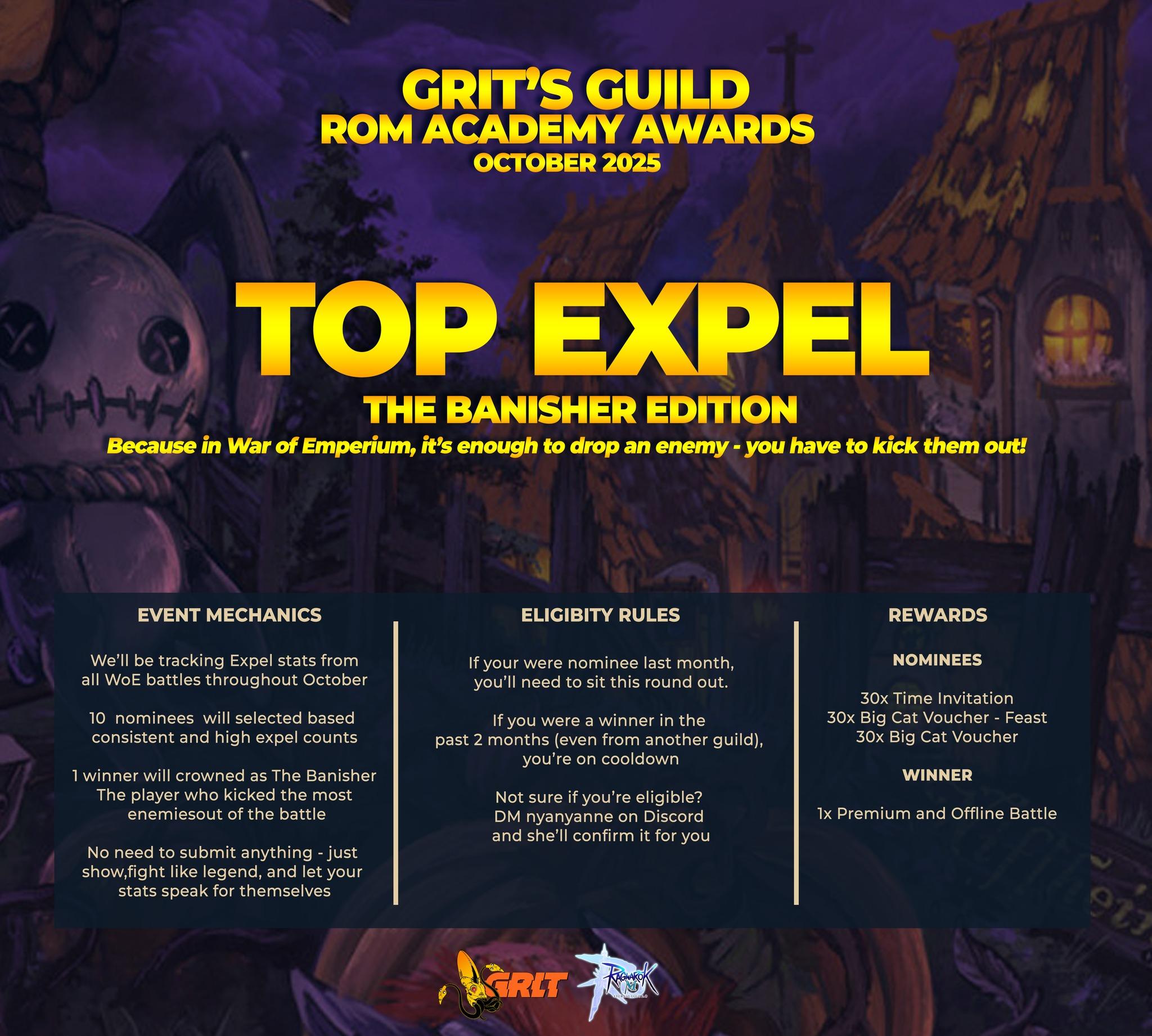 GRIT - RoM Academy Awards 🎓– October 2025