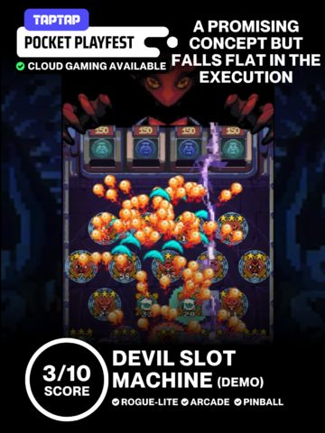 [Pocket Playfest 2023 Winter Edition] Devil Slot Machine Review