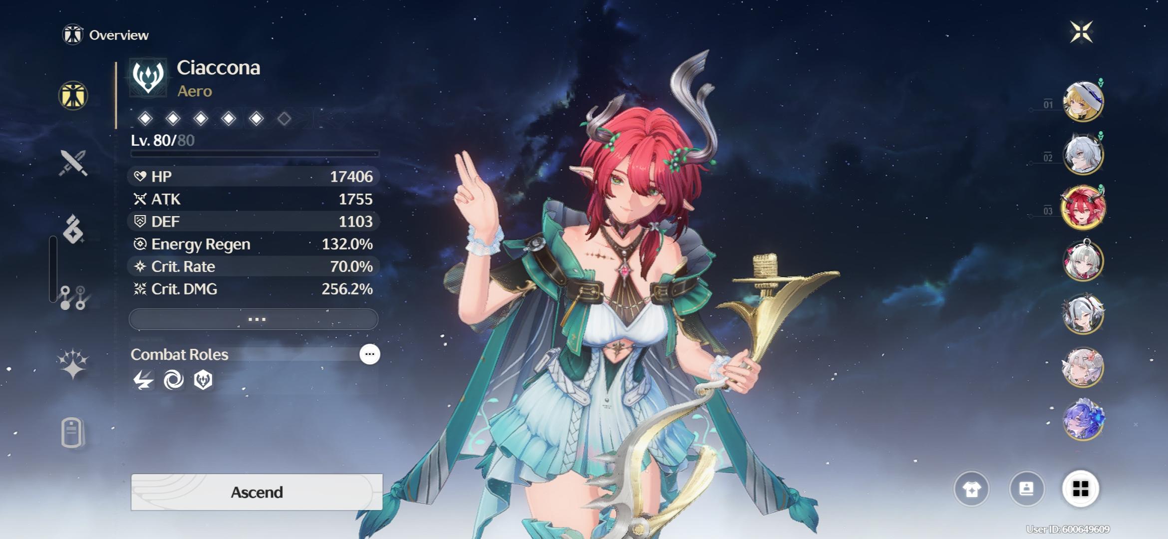 Build ciaccona (we're waiting for my girl Cartethyia)