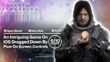 Death Stranding Director's Cut [iOS] - HORRIBLE On Screen Controls Make Playing This DIFFICULT!