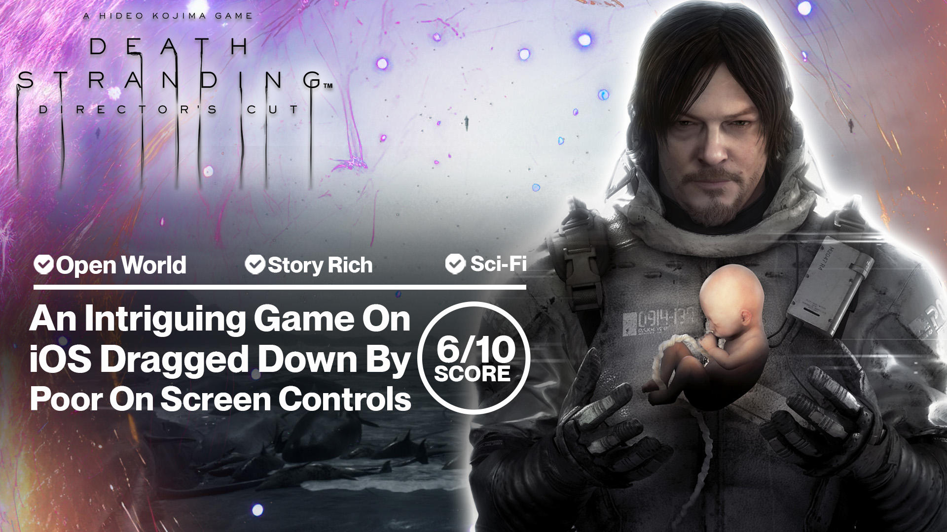 Death Stranding Director's Cut [iOS] - HORRIBLE On Screen Controls Make Playing This DIFFICULT!