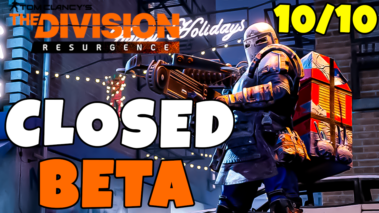 THE DIVISION RESURGENCE - THIS IS A REAL DEAL, FEELS LIKE A PC GAME // QUICK REVIEW [CLOSED BETA]