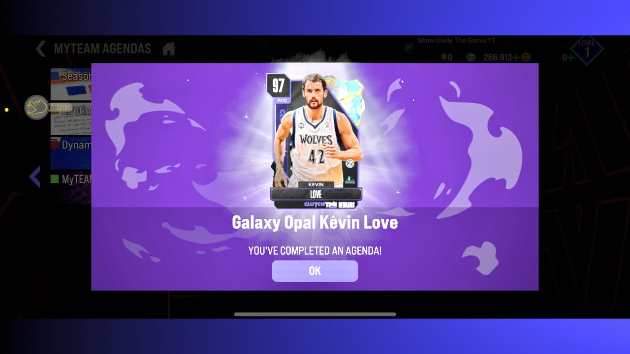 Maxed Out: Kevin Love 97 Overall NBA 2k24MyTeam Mobile Reward - Get it Before the Season Kicks Off!