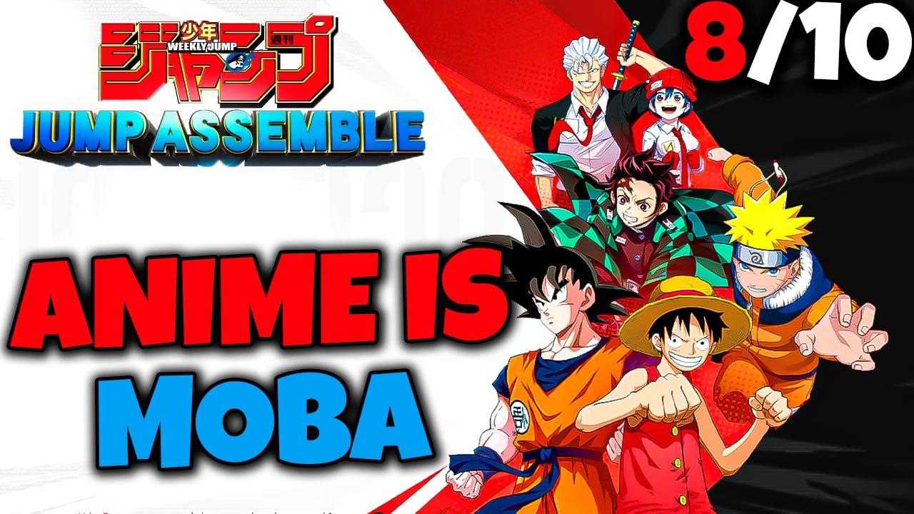Epic 5v5 MOBA Unites Manga Icons - JUMP: Assemble // QUICK REVIEW