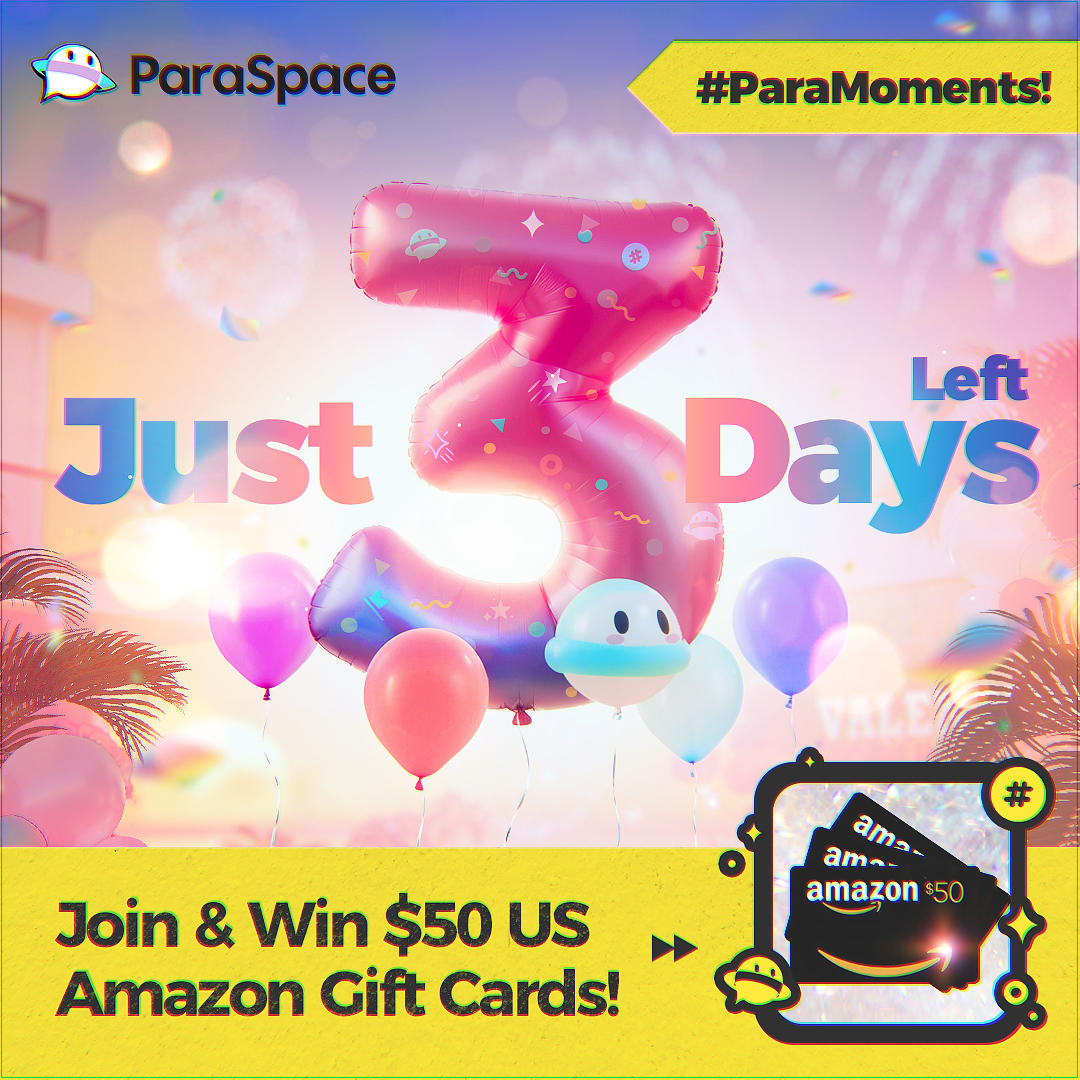 🌟 Day 3 Countdown: Join the #ParaMoments Event to Win Big! 🚀