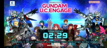 Gundam U.C. Engage will be available in next two and half hour (10:00 am PST)!