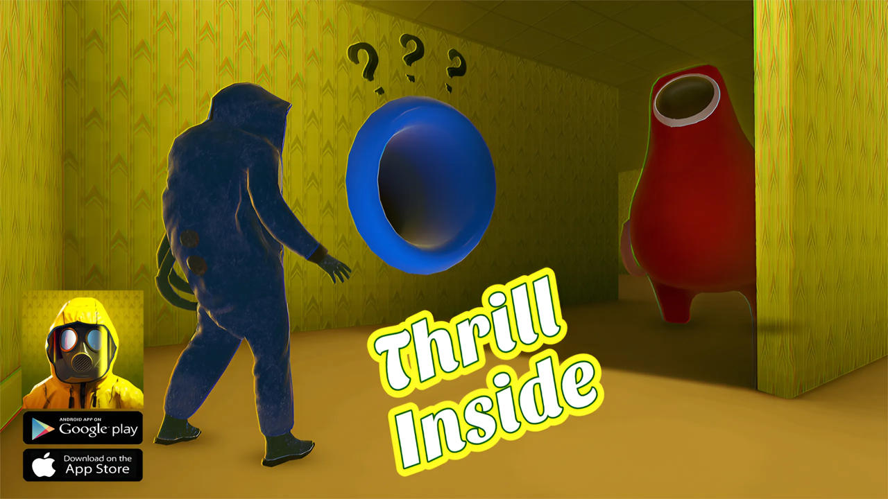 Hide in The Backrooms Nextbots Gameplay (Android, iOS)