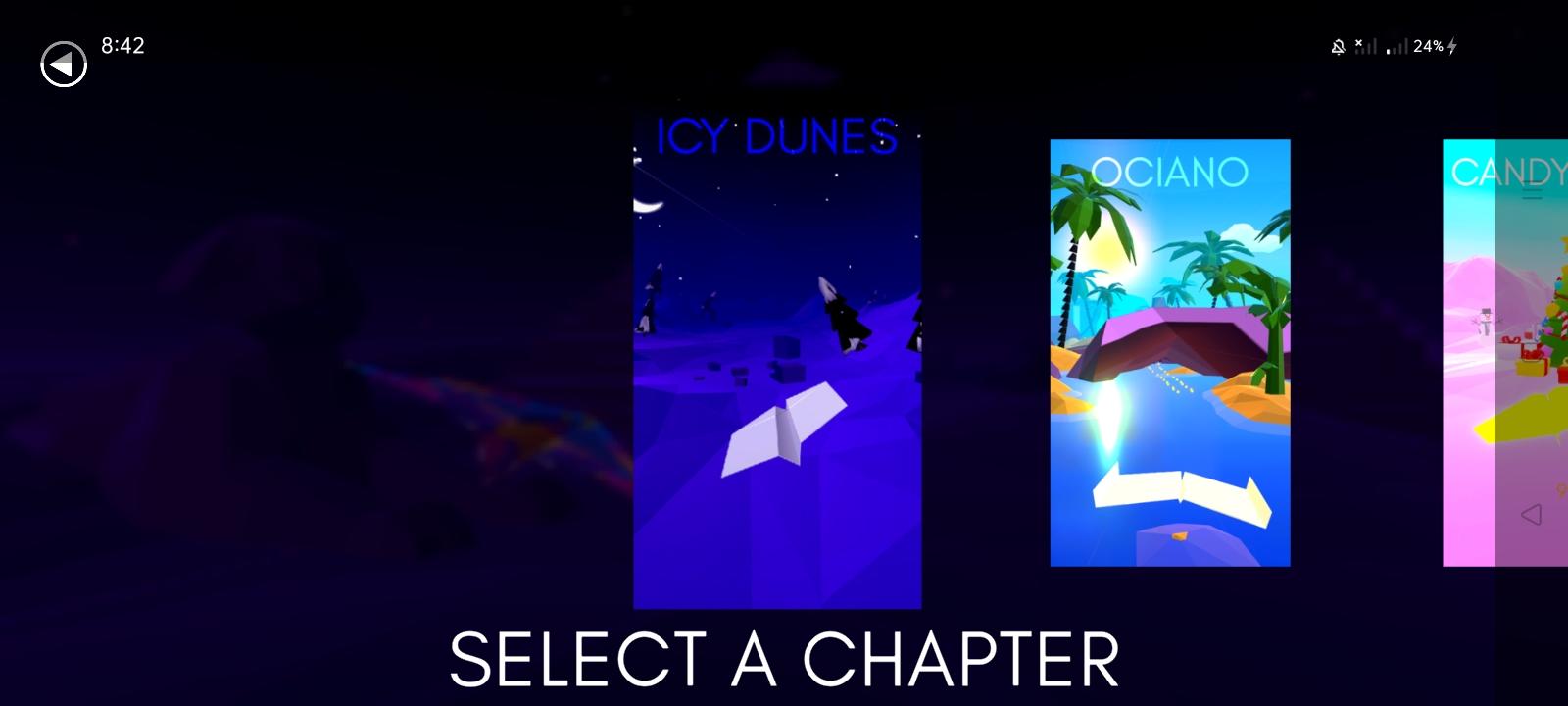 The journey of paper airplane is over..