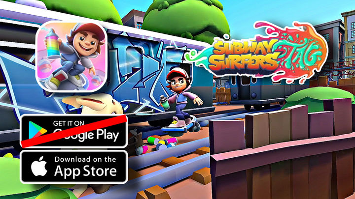 Subway Surfers Tag Global - Ultra Graphics  Gameplay on iPhone 15 Pro -  Last Island of Survival - Subway Surfers - SAO Unleash Blading - TapTap