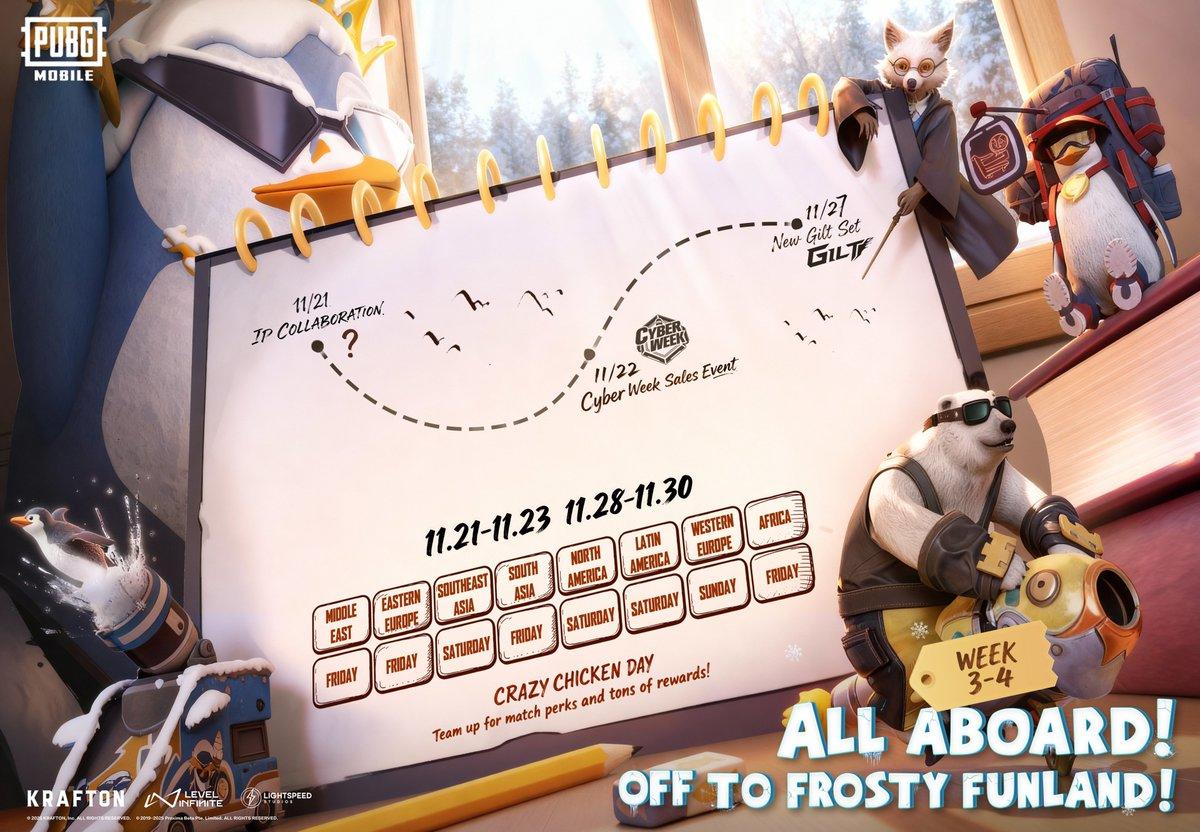 Frosty Funland Unleashed Your Ultimate Guide to PUBG MOBILE 4.1 Updates