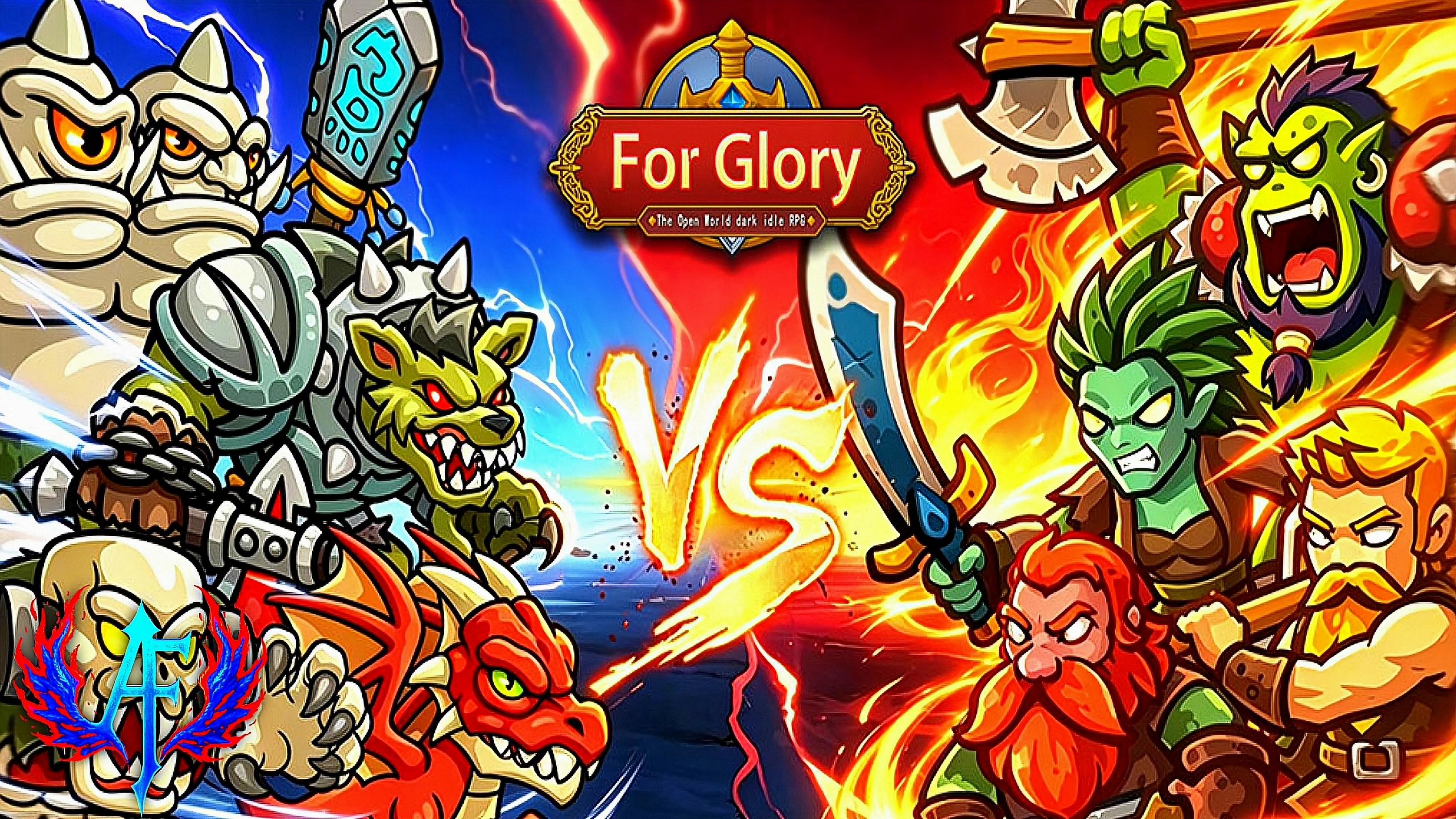 For Glory: Idle MMORPG | Gameplay Android Ios (Official Released)