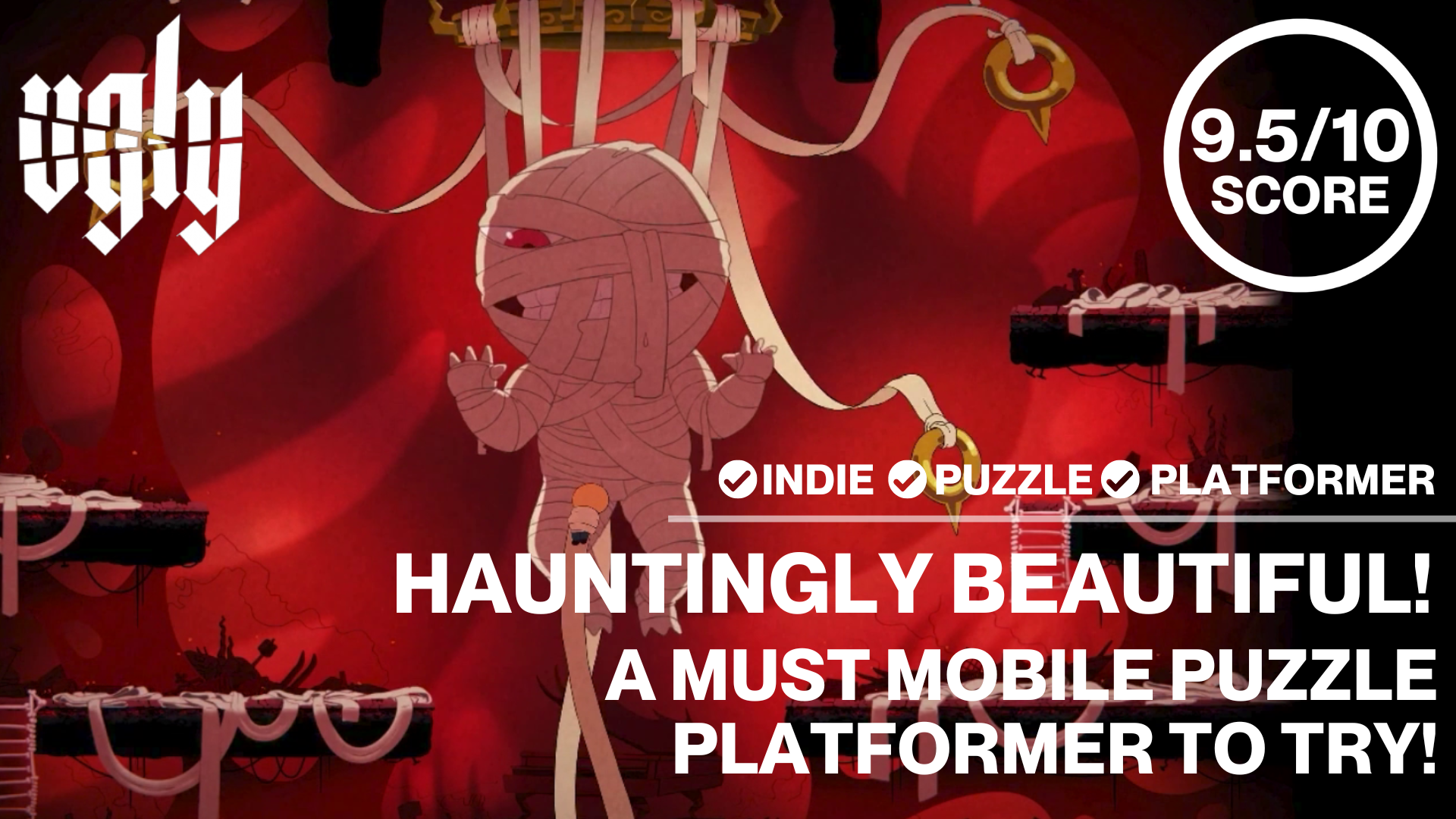 A Hauntingly Beautiful Mobile Puzzle Platformer! | Ugly Review