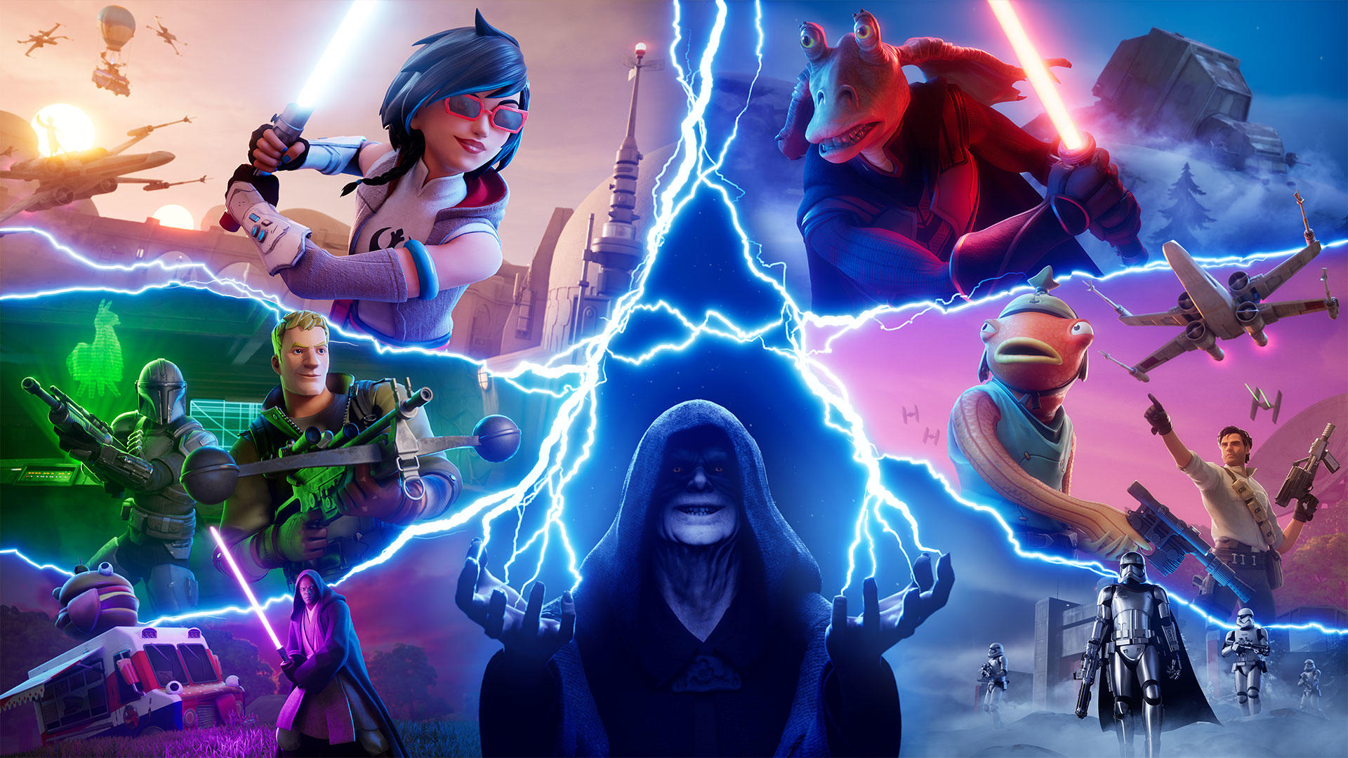 FORTNITE X STARS WARS SEASON!