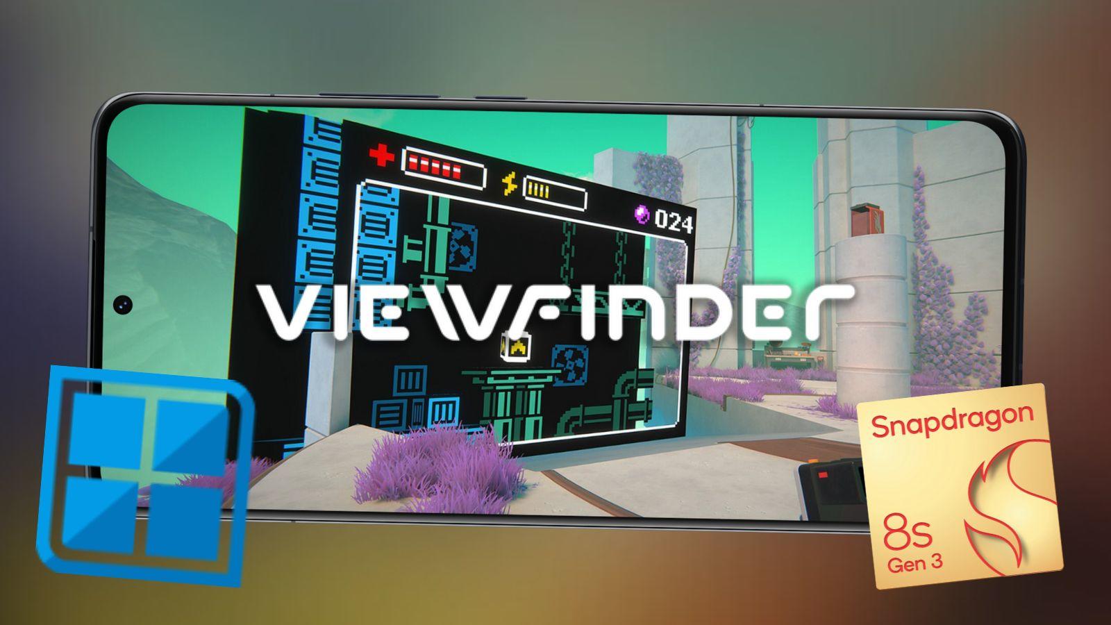 Viewfinder is surprisingly playable on a phone