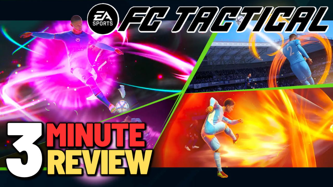 Classic Soccer Turned "Tactical" Turn-Based | FC Tactical OBT [3-Min. Review]