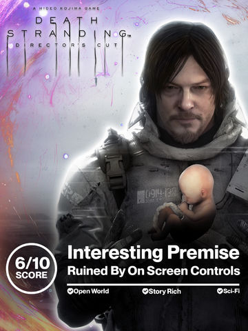 Death Stranding Directors Cut [iOS] - An IMPRESSIVE Feat To Play, But On Screen Controls Are BAD!