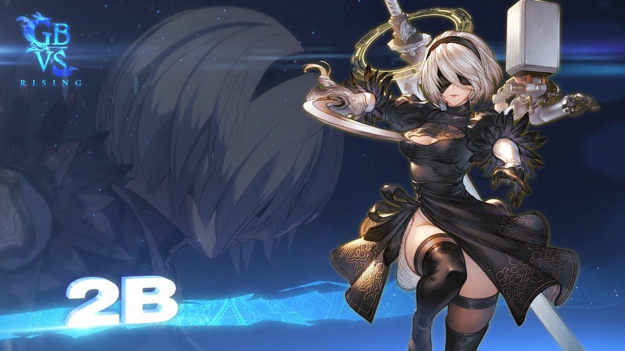 Granblue Fantasy Versus: Rising丨2B Gameplay trailer revealed,  playable in February 2024!