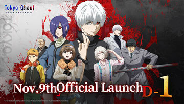 Only 1 day left until the official release of "Tokyo Ghoul: Break the Chains" on November 9th!