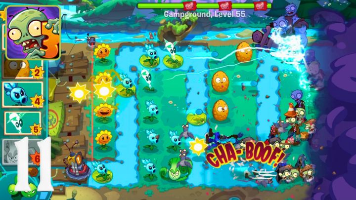 Plants vs. Zombies 3 Gameplay - Day 4 Level 53 to 58 (Android, iOS) #11