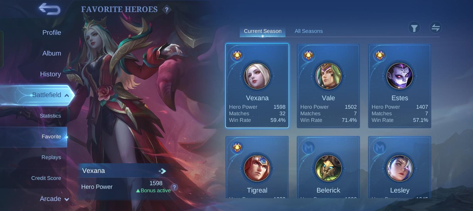 Mlbb is best and I want to get advance server access 