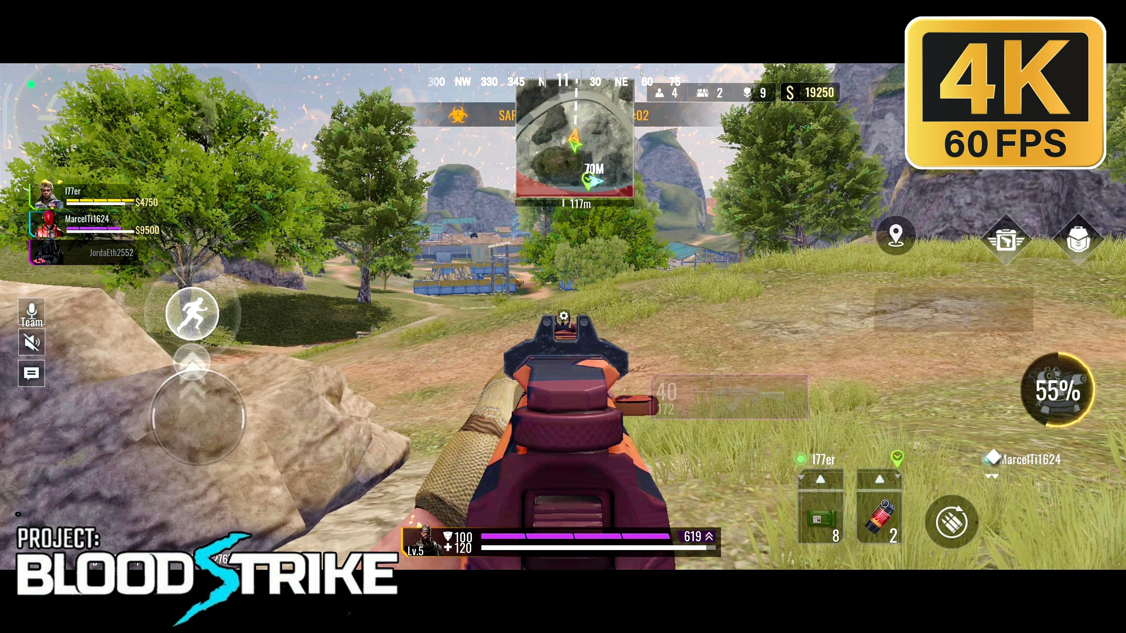 Blood Strike, a fast-paced battle royale mobile FPS