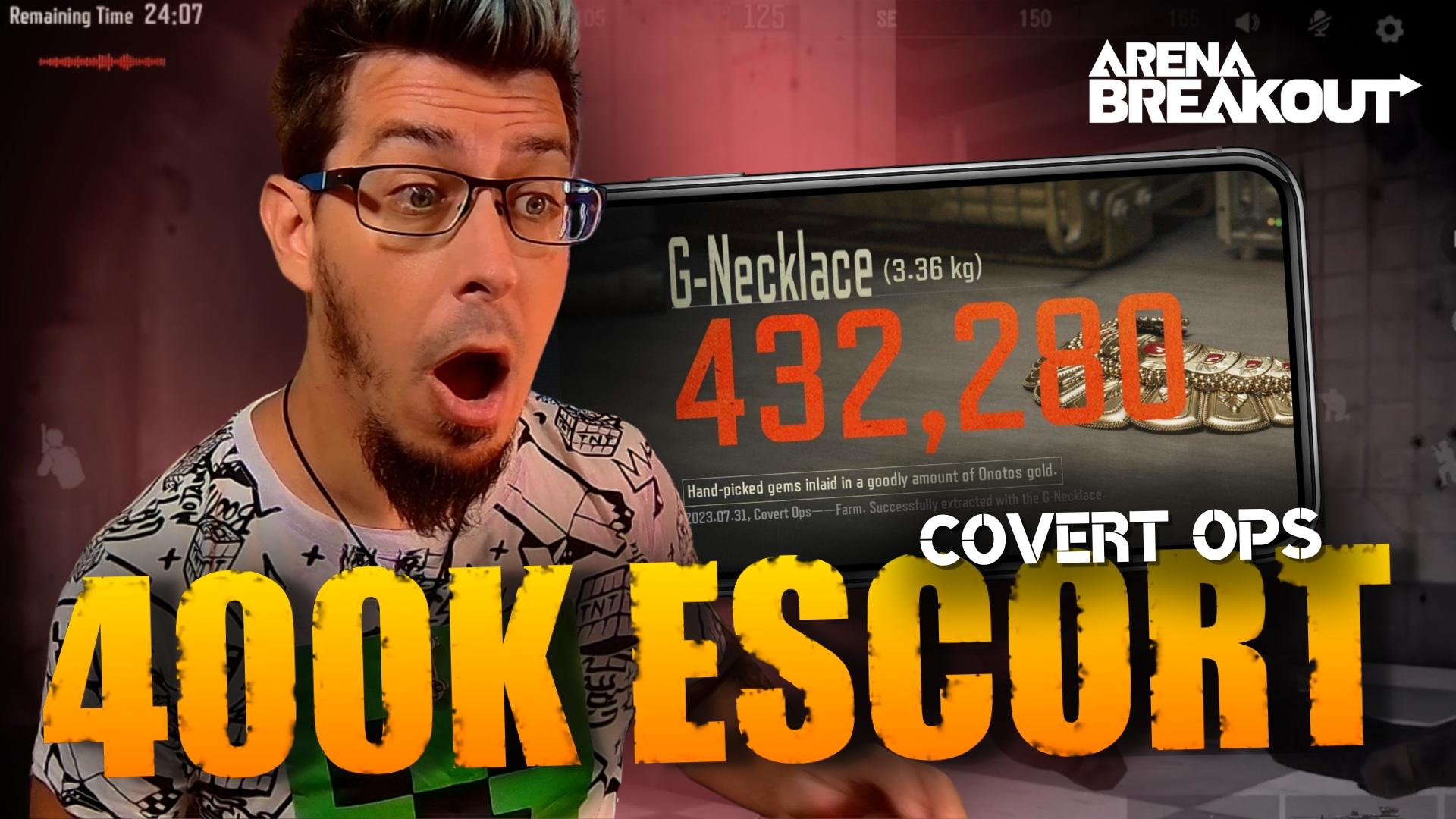 Escorting Scav With The 400K Necklace - Arena Breakout