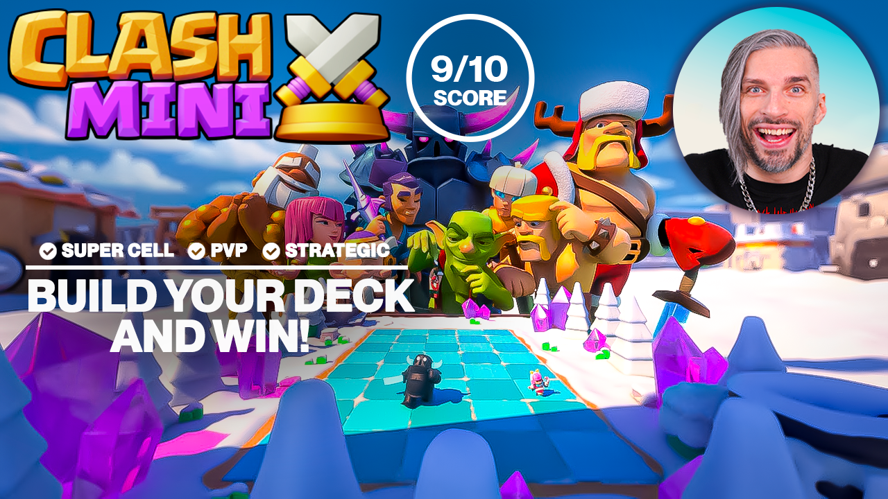 CLASH MINI - Strategic Depth in a Simple Looking Autobattler // QUICK REVIEW [iOS/Android]