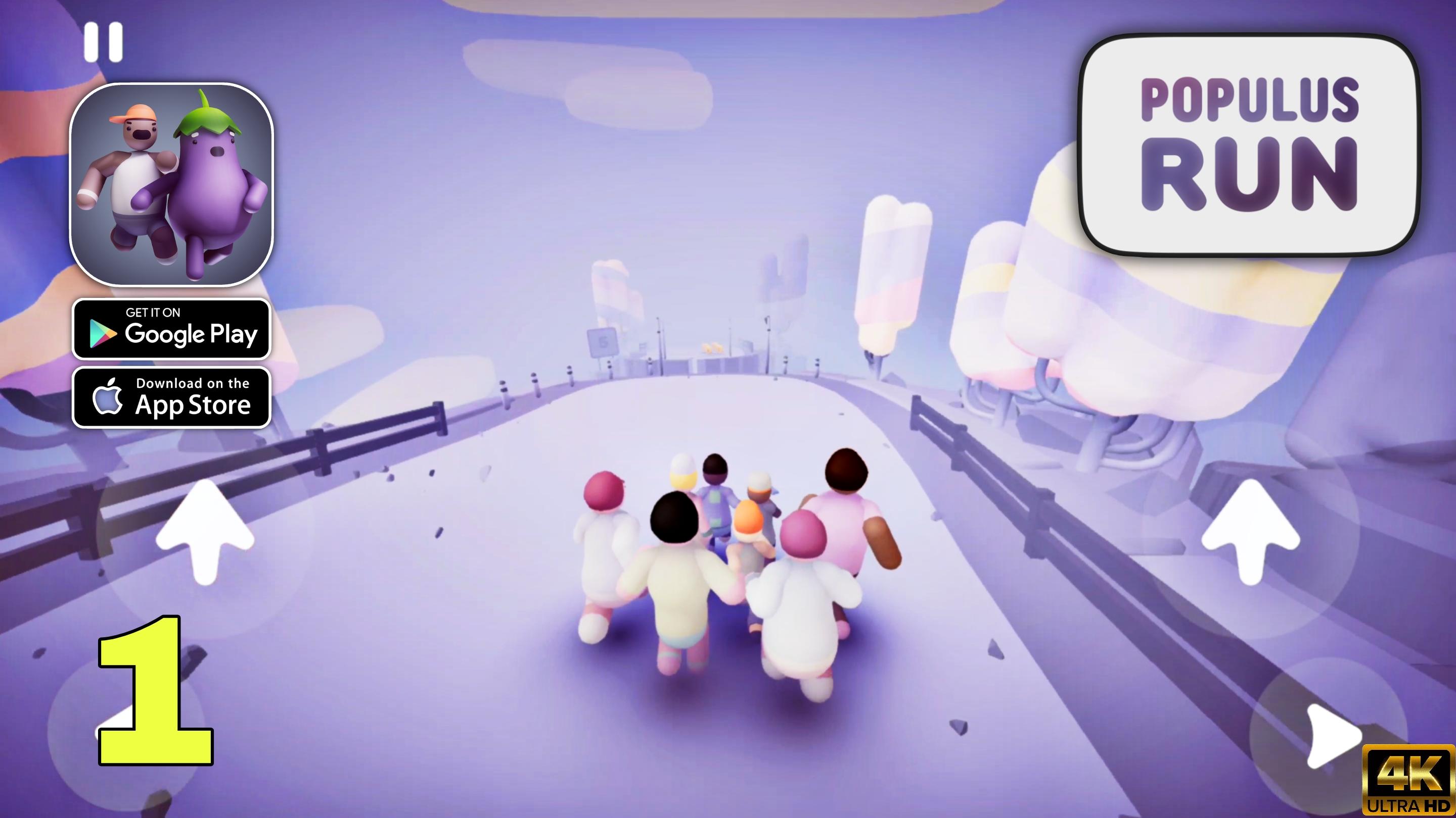 Populus Run Gameplay walkthrough part 1 (Android/iOS)