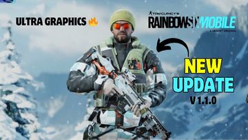 RAINBOW SIX MOBILE *NEW* UPDATE MAX GRAPHICS 60FPS GAMEPLAY 🔥| HOW TO UPDATE RAINBOW SIX MOBILE