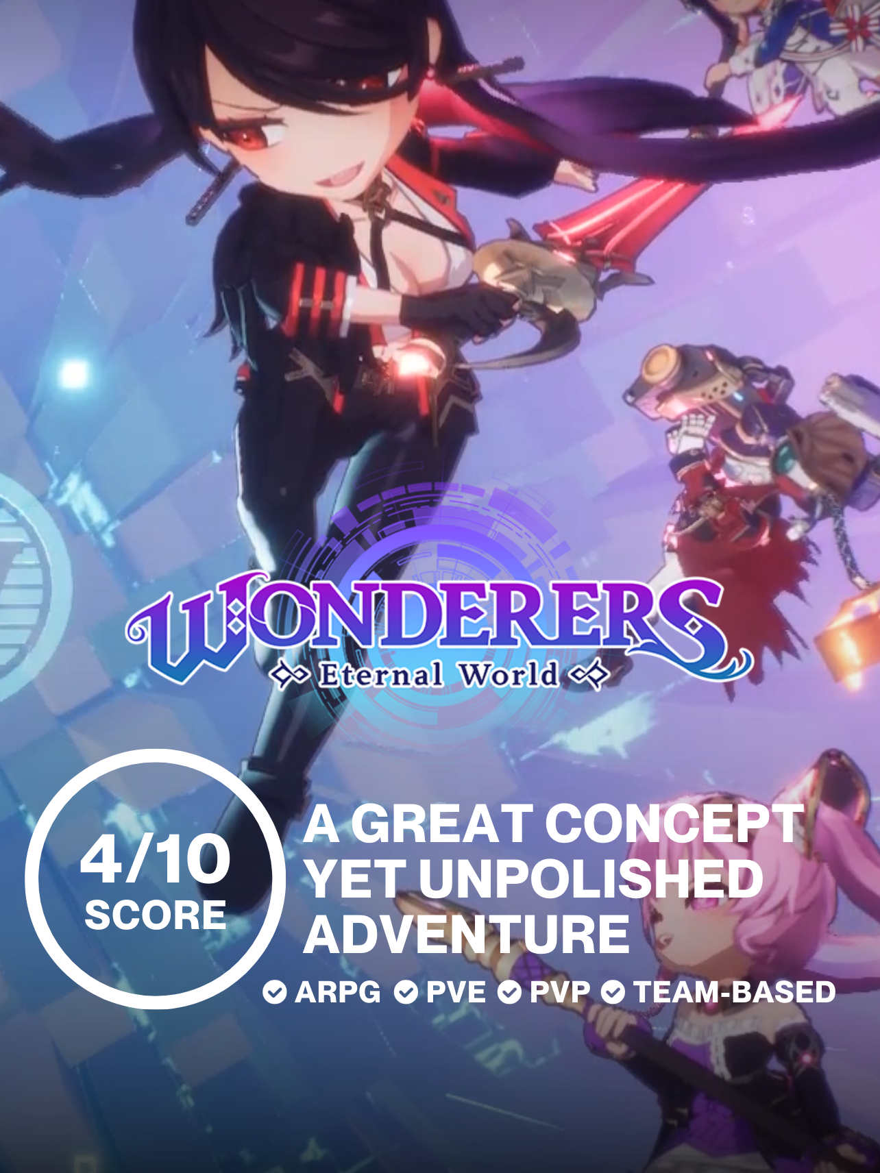 A great concept yet unpolished PvP/PvE adventure | Review - Wonderers:Eternal World