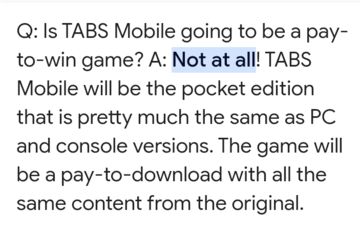 TABS MOBILE IS FREE