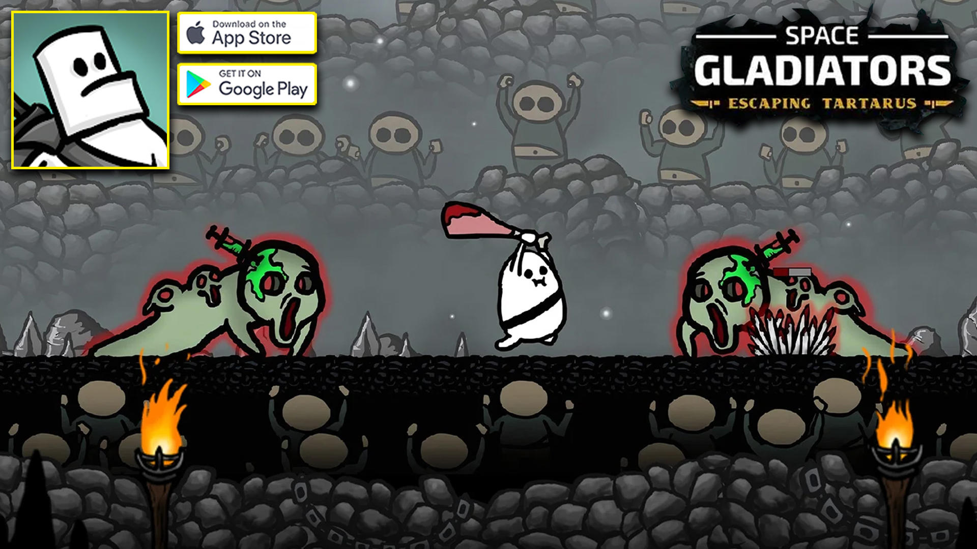 Space Gladiators:  // 2D hand-drawn roguelite - Test, Gameplay (Android & iOS)
