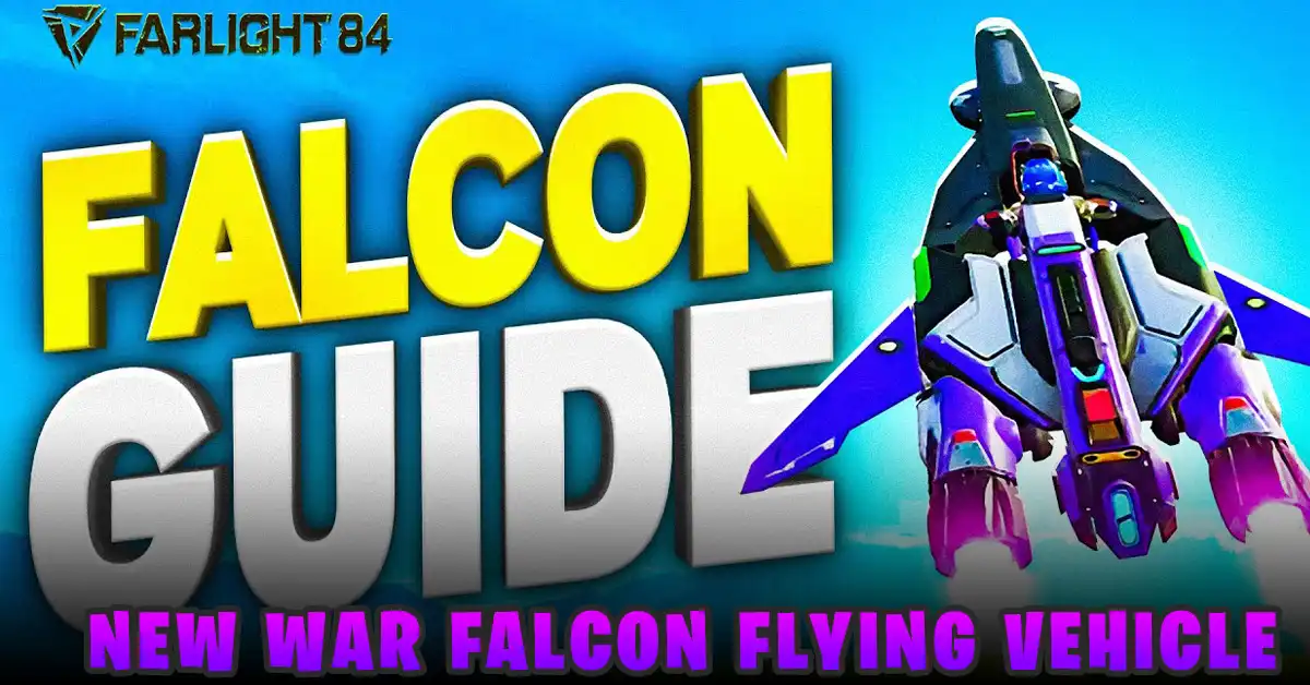 How to Control the New War Falcon Flying Vehicle in Farlight 84 - A Pro's Guide