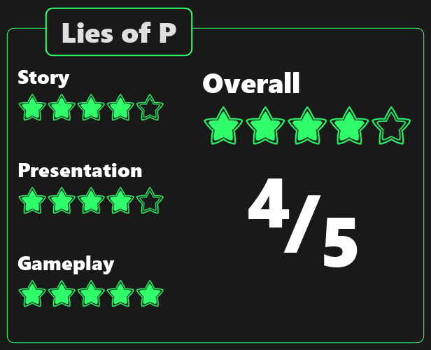 Lies of P Review : The Soulslike That Broke Me - It's a Love Hate Thing  