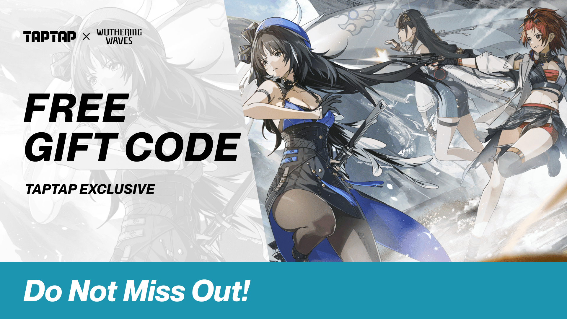 Hurry up and claim your exclusive TapTap gift code for Wuthering Waves!