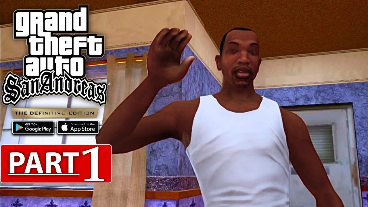 GTA SA: Definitive Edition Mobile - HD Gameplay (Android/iOS) | Part 1