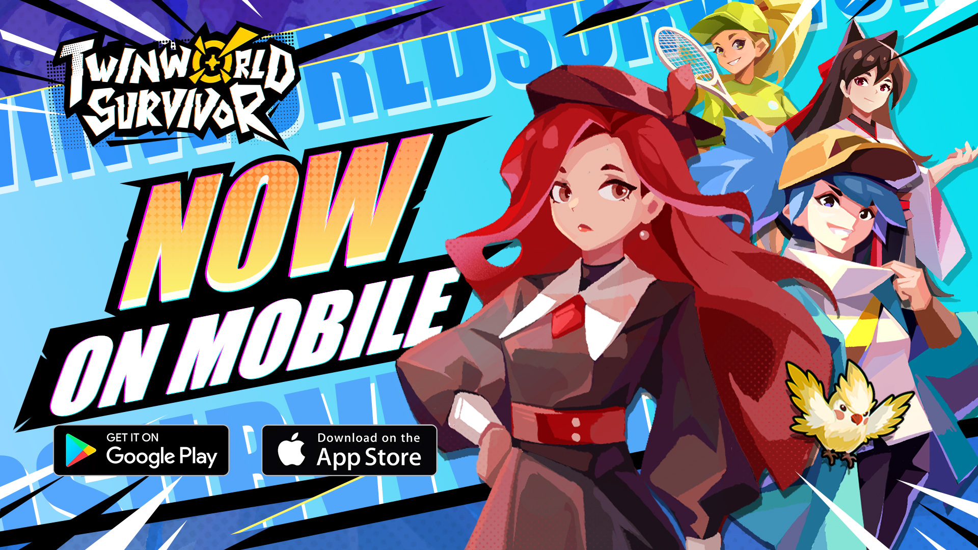 Ended |【GIVEAWAY】Pixel girl action roguelike Twinworld Survivor Launches Globally Today!