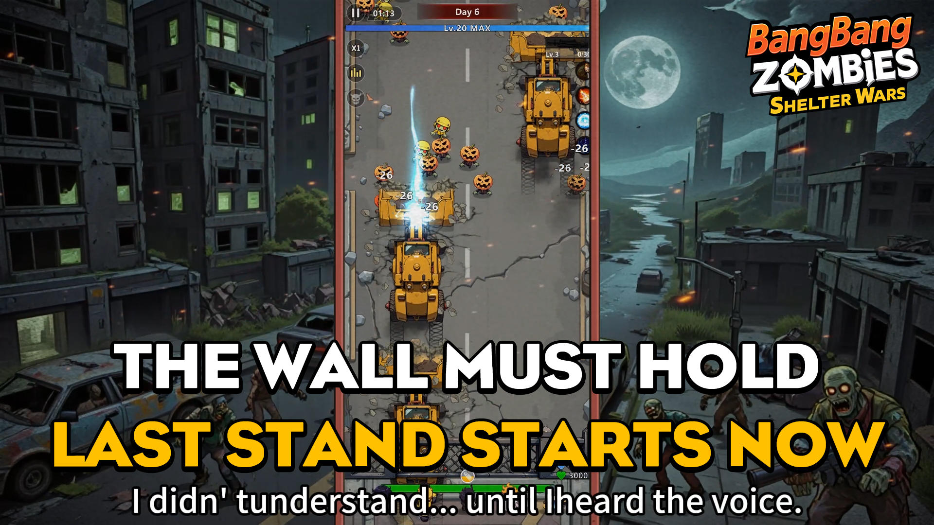 Defend the Shelter. Fight the Horde. Survive the Apocalypse.