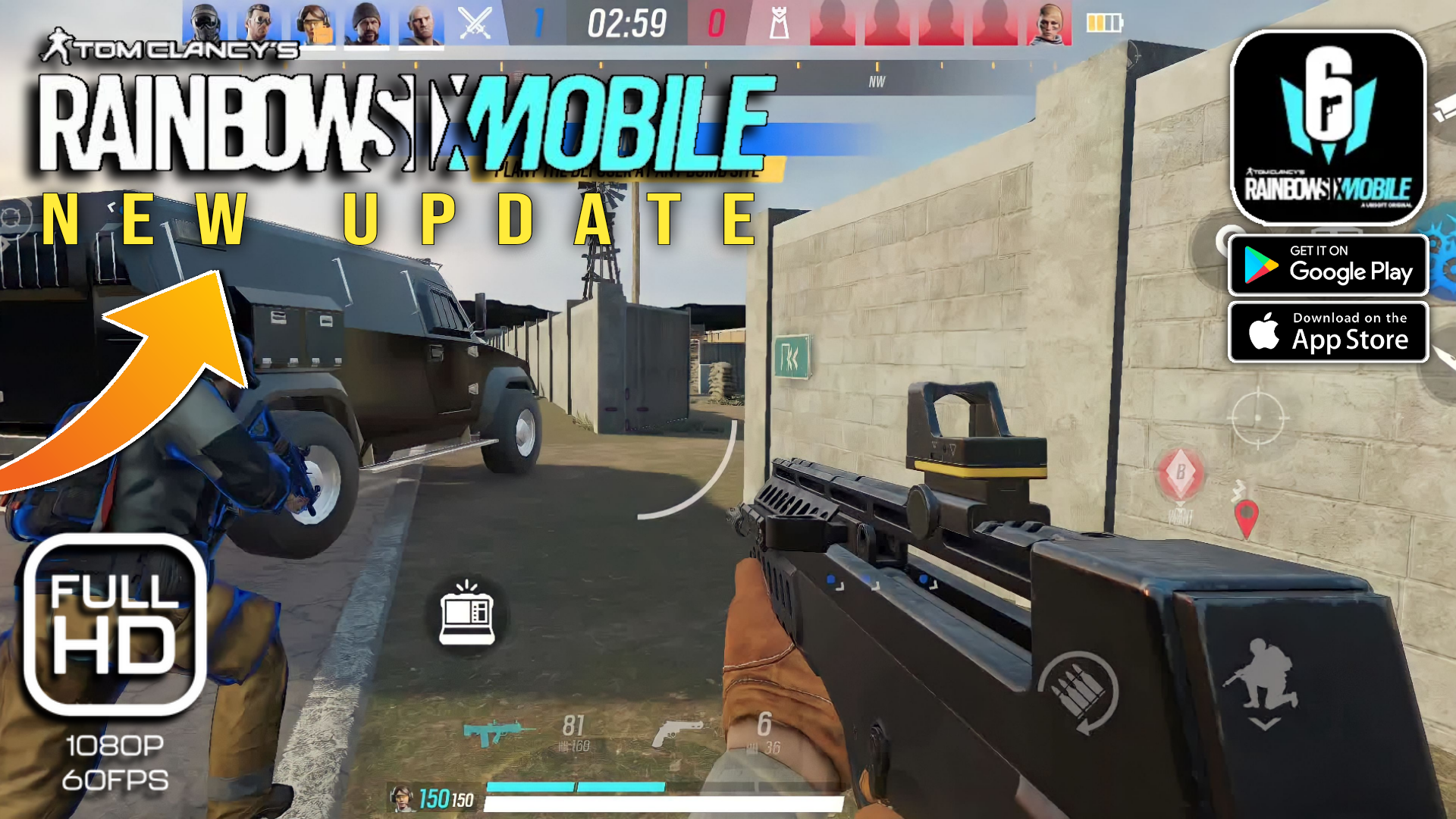 Download Rainbow Six Mobile android on PC