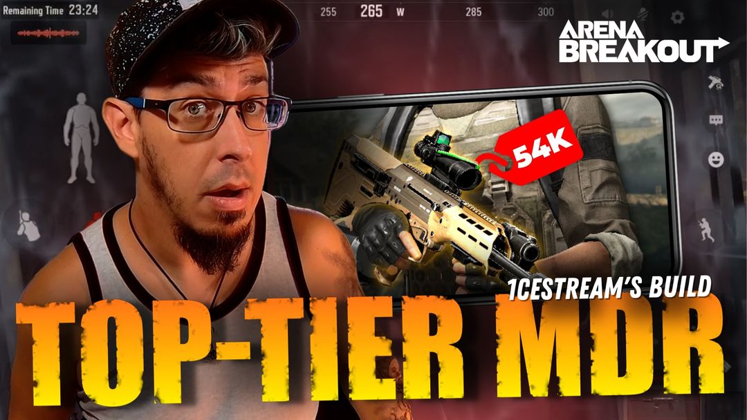 Trying 1ceStream’s TOP-TIER MDR Build - Arena Breakout - Arena Breakout ...