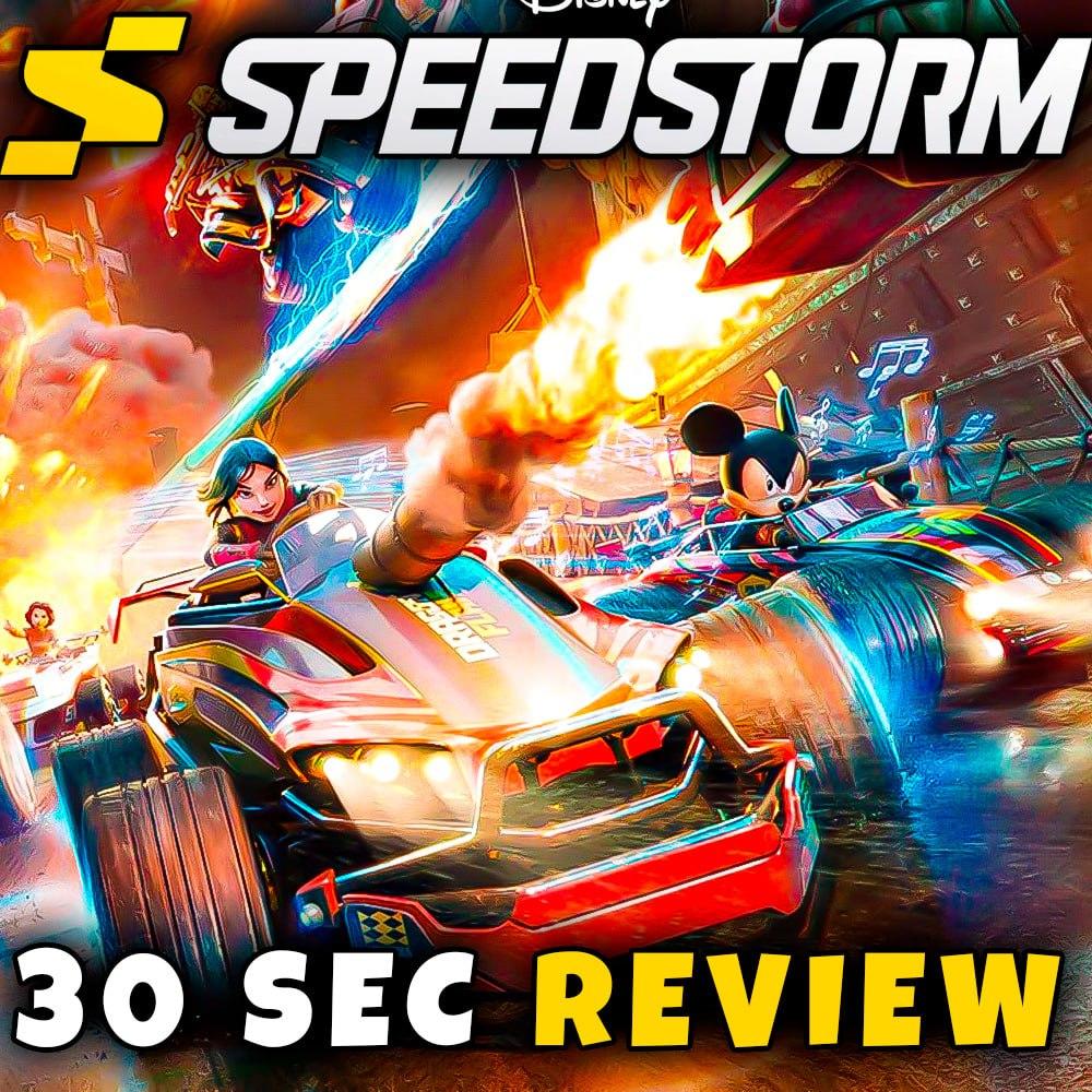 MICKEY vs JACK SPARROW vs OTHERS - DISNEY SPEEDSTORM // 30 SEC REVIEWS