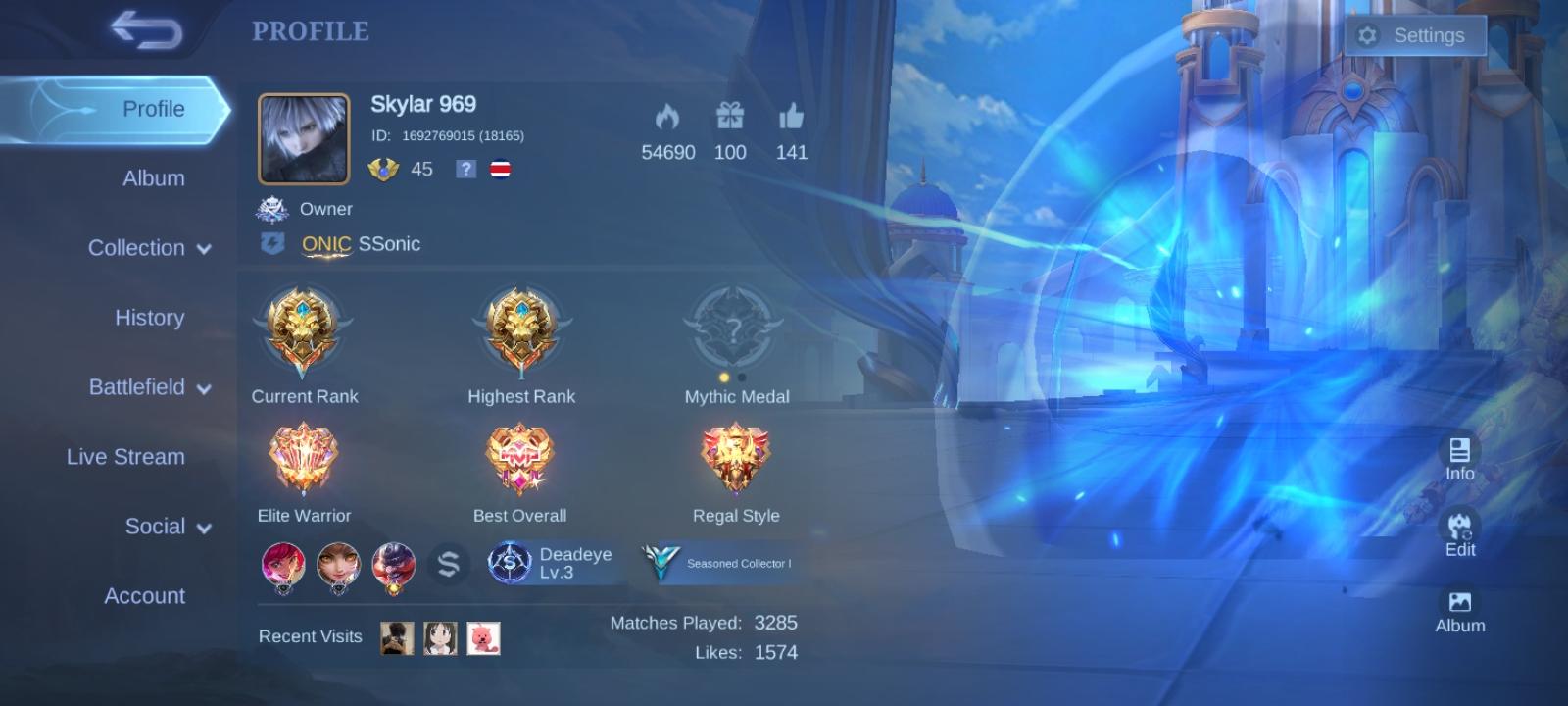 I love mobile Legends 