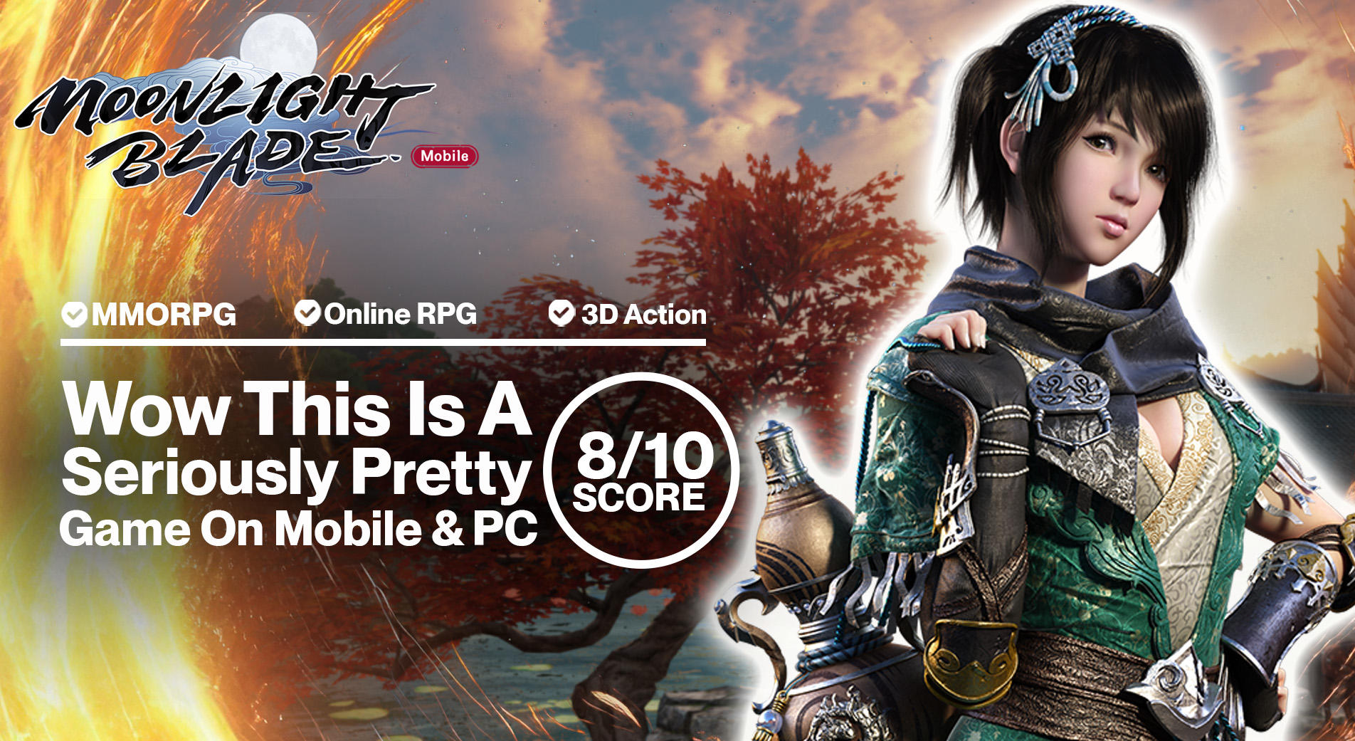 Moonlight Blade Mobile [Open Beta] - A GORGEOUS Wuxia Mobile MMORPG Also on PC