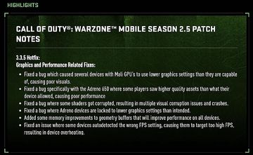 Call Of Duty : WarZone Mobile ( Fixed?)
