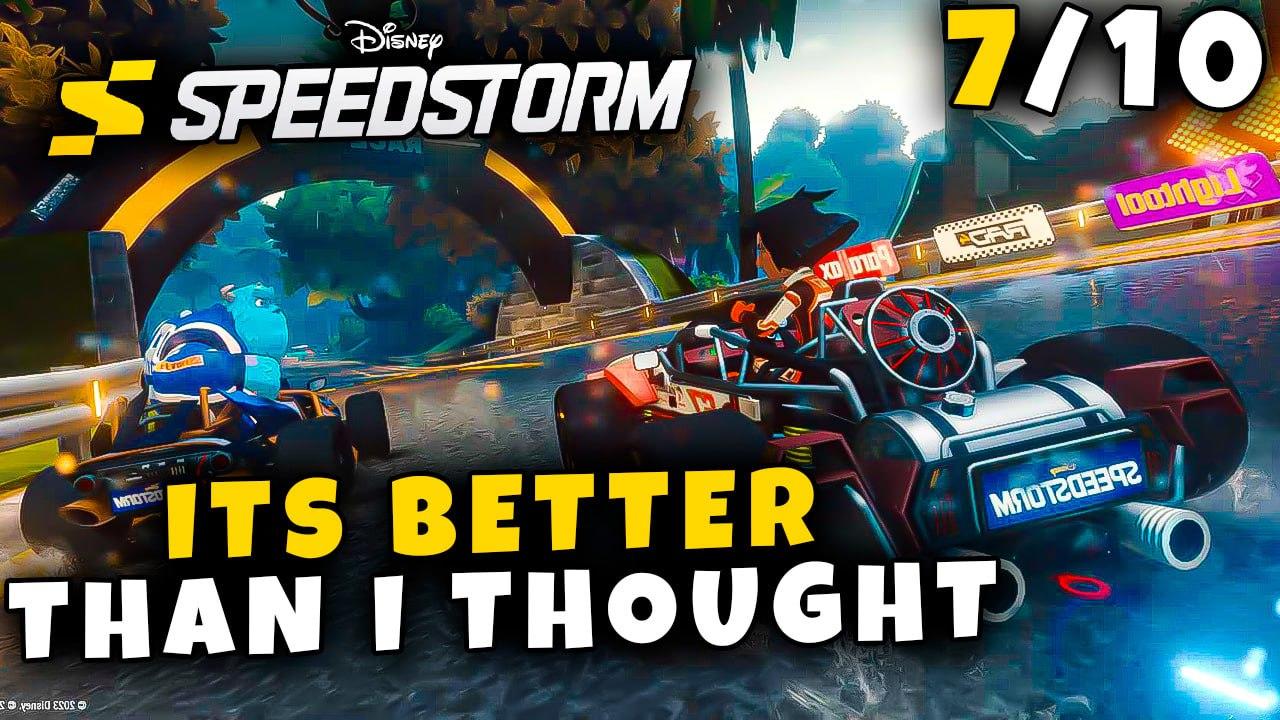 DISNEY SPEEDSTORM: ULTIMATE RACING CROSSOVER IN 120 SECONDS // QUICK REVIEW