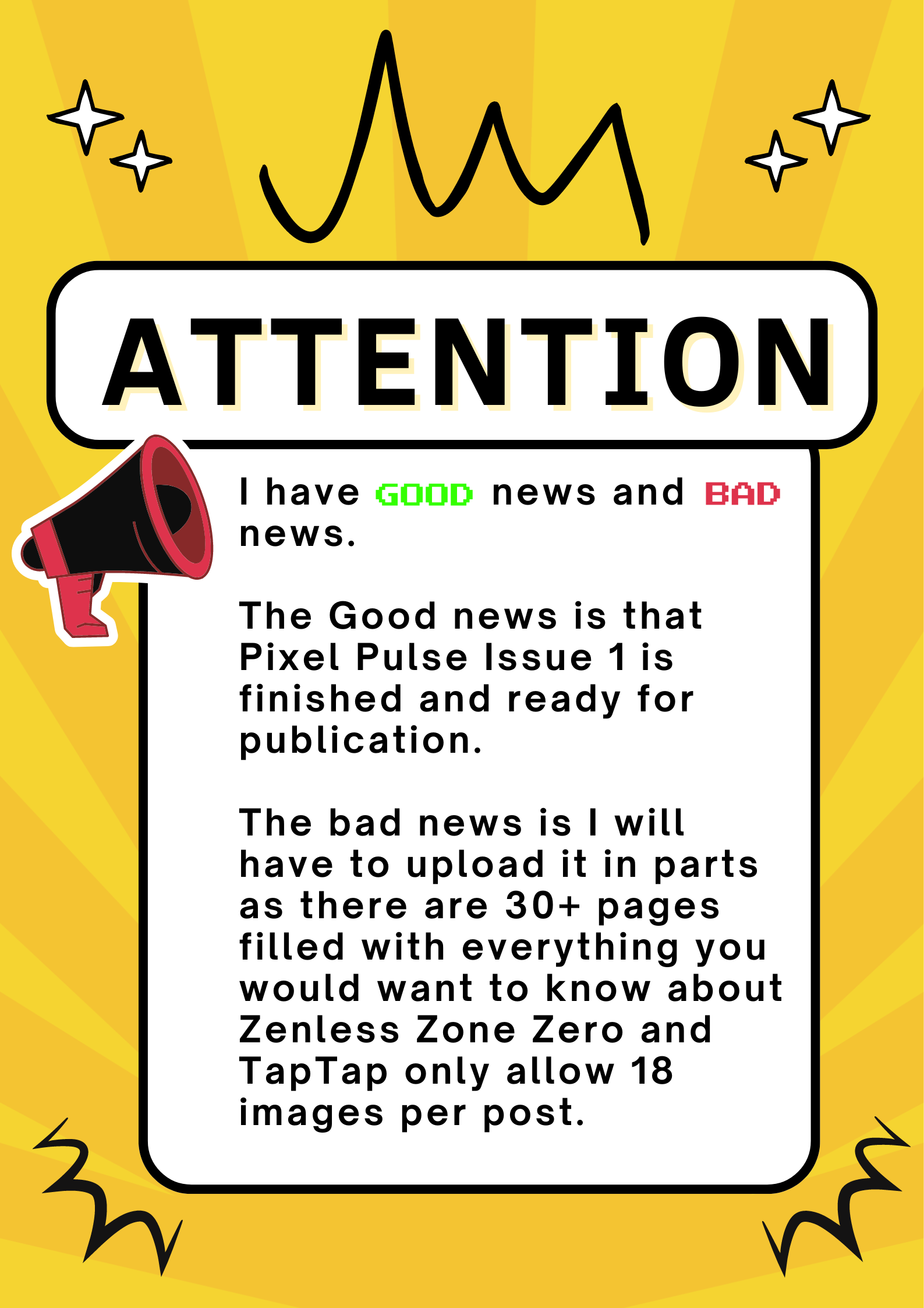 Pixel Pulse Magazine (Zenless Zone Zero Edition): Progress Update